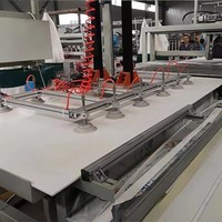 Machine à fabriquer des panneaux en mousse WPC, machine de fabrication de panneaux, machine à fabriquer des panneaux en mousse WPC/PVC