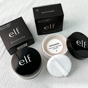 Polvo Suelto Mate Fusion de Elf, Polvo Suelto Mate Natural, Control de Grasa, Polvo Fijador de Maquillaje Facial de Larga Duración, Cosmético - Product Image 2