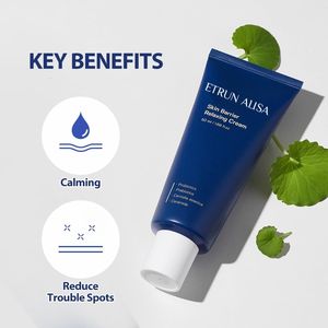ETRUN ALISA Crème relaxante à barrière cutanée de marque privée Apaisant contre l'acné Éclaircir la peau et réduire l'hyperpigmentation - Product Image 4