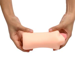 XISE mainan seks portabel cangkir pesawat seks oral stimulasi lidah untuk masturbasi lembut fantasi menarik penis - Product Image 6