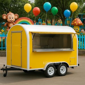 2025 Small Street Vending Cart Trailer <b>For</b> <b>Sale</b> <b>Mobile</b> Fast Food Truck - Product Image 1