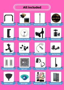 2026 Cabine photo gonflable portable 360 avec éclairage LED et télécommande, équipement de cabine photo 360 pour événements - Product Image 3