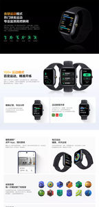 Nuovo orologio IQOO <span class=keywords><strong>GT</strong></span> 1.85 pollici 390x450 Amoled 2ATM impermeabile 505mAh grande batteria lungo standby tempo BT Smartwatch - Product Image 5