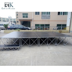 Quick Install Spider Riser Stage Platform 4ft*4ft Wooden Platform Aluminum Riser - Product Image 3