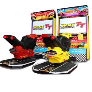 Máquina de Videojuegos de Motocicletas Metálica TT para Centros de Entretenimiento, Operada con Monedas - Product Image 4