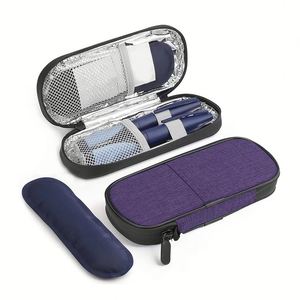 SJ Factory Customized Waterproof Material Insulated Cooler Bags Medication Storage Diabetic Ice Packs Insulin Travel Case - Product Image 3