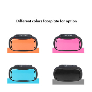 Anti Bark Collar For Dogs With Sound Vibration Electric Shock Automatic Pet Trainer Blue Orange Pink Black 6x3.8x2.9cm - Product Image 2