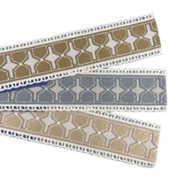Haute qualité français dentelle garniture canapé tête de rideau accessoires décoratifs broderie sangle bande latérale