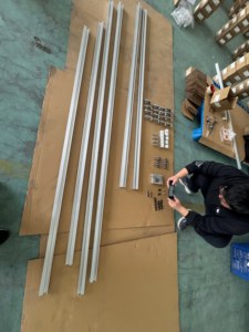 High Quality <b>Mini</b> Rust Proof Aluminum <b>Solar</b> Rails For Standing Seam Metal Roof OEM Custom Logo PV Mount Accessory - Product Image 5
