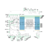 Carte mère de serveur MBD-H13SSL-NT à socket unique SP5, compatible AMD EPYC 9004/9005, 12 DIMM DDR5, 5 PCIe 5.0, 2x10GbE LAN, IPMI BMC, M.2, ATX