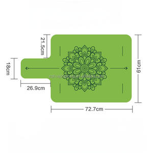 Housse de tapis pour machine de Pilates Reformer, antidérapante, <span class=keywords><strong>serviette</strong></span> de Pilates Reformer légère, pliable, lavable, pour la salle de sport et le fitness - Product Image 3