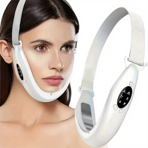 Máy massage nâng cơ mặt V-face vi dòng điện, tích hợp đèn màu thông minh, rung cầm tay, chất liệu nhựa - Product Image 1