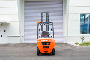 Chariots élévateurs diesel CE 1T/2T/3T pour entrepôt/usage rural, haute qualité, quatre roues motrices, pneus pleins, adaptés aux terrains difficiles. - Product Image 2