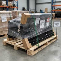 BLVT Cuchilla Quitanieves para Minicargadora, Accesorio Hidráulico de Enganche Rápido Universal con Engranaje de Bomba y Orientación de 4 Vías para Excavadoras de 1T-5T
