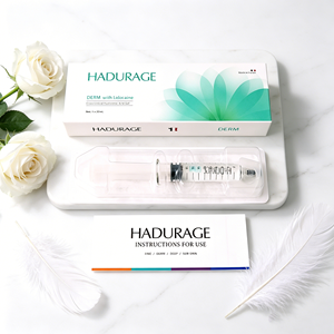 Hadurage 20ml Derm Filler 24mg/ml <span class=keywords><strong>Injection</strong></span> d'acide <span class=keywords><strong>hyaluronique</strong></span> réticulé pour les lèvres, les seins, les fesses OEM ODM Vente en gros à bas <span class=keywords><strong>prix</strong></span> - Product Image 1