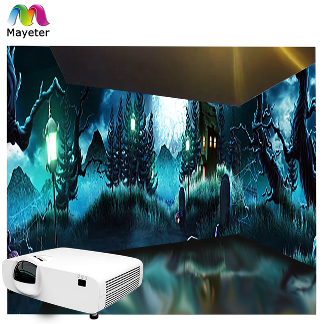 Mayeter5000 Lumens 4k Immersive Projector 3D Holographic Mapping on Wall Screen Software Interactive ProjectionProjector