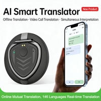 Traducteur intelligent F01 Mini AI, traduction en temps réel, 146 langues, enregistreur vocal, interprétation simultanée hors ligne, photo