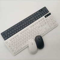 Kit clavier et souris sans fil 2,4 G HT HT8875 OEM d'usine - 104 touches, interface USB, prise en charge multilingue