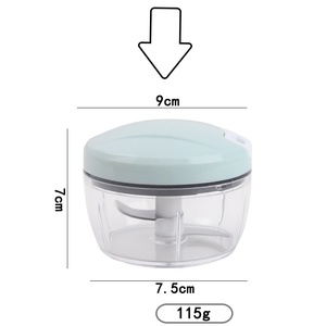 أدوات المطبخ فاكهة يدوية عالية الجودة وهيون هراسة ثوم صغيرة مسحوبة يدويًا - Product Image 3