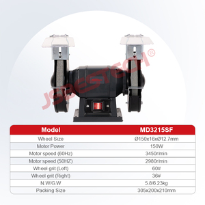 <span class=keywords><strong>Precio</strong></span> bajo 150mm 150W MD3215SF Amoladora <span class=keywords><strong>de</strong></span> <span class=keywords><strong>Banco</strong></span> eléctrica para bricolaje Hobby - Product Image 2