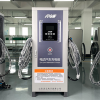Pengisi Daya Cepat DC Komersial 80kw 120kw 160kw Pengisi Daya EV CCS2 untuk Stasiun Pengisian Cepat DC