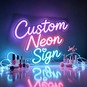 Dropshipping Free Design Custom <b>Led</b> Neon <b>Light</b> <b>Name</b> Logo Neon Sign Custom Drop Shipping for Bedroom Birthday Party Home - Product Image 1