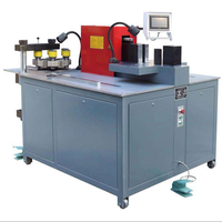 Machine de pliage CNC de haute qualité pour barres de bus en cuivre, aluminium et acier, machine de poinçonnage, de découpe et de cisaillement