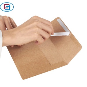 <span class=keywords><strong>Busta</strong></span> Regalo Artigianale FOXSUN in Carta Kraft Marrone Formato <span class=keywords><strong>A4</strong></span> con Logo Personalizzato, Spessore 120gsm, MOQ 2000pz - Product Image 1