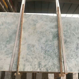 แผ่นหินโอนิกซ์สีฟ้าหินอ่อนสีเทา-น้ำเงินขัดเงาหินอ่อนสีฟ้านิลคริสตัลสีฟ้าสวยสำหรับการออกแบบตกแต่งภายใน - Product Image 4