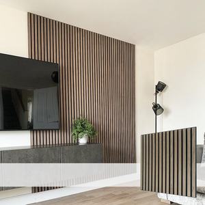 Difusor Triangular Ranurado MUMU, Paneles Acústicos de Aluminio Ranurado <span class=keywords><strong>para</strong></span> Techo, Paneles de Pared Redondos de Madera - Product Image 3