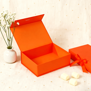 Caja de Regalo Magnética Personalizada, Caja de Embalaje Rígida de Lujo para Velas con Impresión de Logotipo - Product Image 1