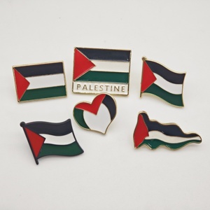 Personalizado Palestina gato perro béisbol lujo <span class=keywords><strong>Crocs</strong></span> esmalte fabricantes diseño personalizado solapa sombrero Pin - Product Image 1