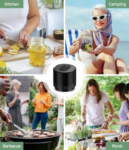 Wholesale <strong>Kitchen</strong> Tools Automatic <strong>Kit</strong> Food Storage Regular Mouth Jar Lids Electric Jar Vacuum Sealing Machine - Product Image 6