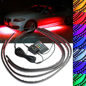 ไฟ LED แถบยาว 60x90 ซม. พร้อมรีโมทคอนโทรล สำหรับตกแต่งใต้ท้องรถยนต์ เพิ่มแสงสว่างภายใน สำหรับการปรับปรุงและอัปเกรด - Product Image 1