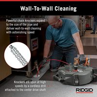 AMJET & RIDGID terbaik Drain Auger Ridgid Drain perawatan alat tinggi torsi fleksibel kabel panjang fleksibel poros tugas berat selokan