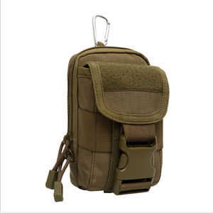 Sac tactique extérieur CB10 pour téléphone portable, capacité 2 téléphones, avec anneau de fixation pour ceinture, logo personnalisé détachable - Product Image 3