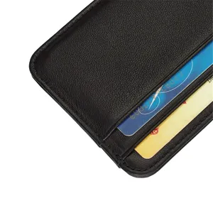 DIENQI Porta Carte di Credito in Vera Pelle, Sottile, Porta Documenti, <span class=keywords><strong>Portafoglio</strong></span> <span class=keywords><strong>Piccolo</strong></span> da <span class=keywords><strong>Uomo</strong></span>, Stile Normcore/Minimalista - Product Image 5