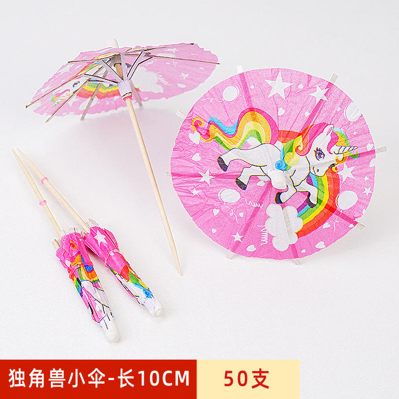 Paraguas de unicornio