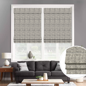 ستائر رومانية ليلية نهارية نوافذ لاسلكية من الأعلى لأسفل ظلال إضاءة سفلية ستائر رومانية لاسلكية - Product Image 4