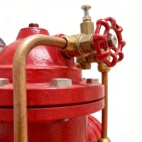 Vanne de régulation hydraulique en fonte réglable DN65 à DN250 G200X 10Q, à commande manuelle, de décharge et de régulation de température constante pour l'eau