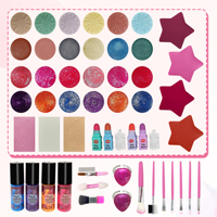 Set Makeup Anak Perempuan, Set Hadiah Makeup Tas Tangan Cantik Mainan Anak Perempuan
