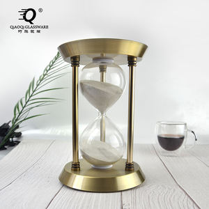 <span class=keywords><strong>Sablier</strong></span> <span class=keywords><strong>magique</strong></span> en verre borosilicate de haute qualité, design bohème, couleur personnalisable, décoration d'intérieur, cadeau de Noël Qiaoqi - Product Image 5