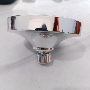 Cabezal de Ducha Royal Stan de 5 Pulgadas, Plateado, con Cinco Modos de Chorro en Cascada y Presión Ajustable para Baño - Product Image 4