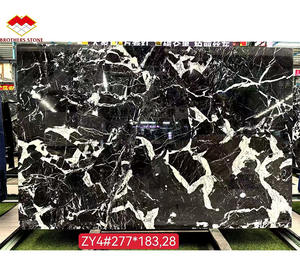 Dalle de marbre noir naturel d'<span class=keywords><strong>Italie</strong></span> Marbre noir Napoléon à prix entiers pour la conception de table à manger - Product Image 4