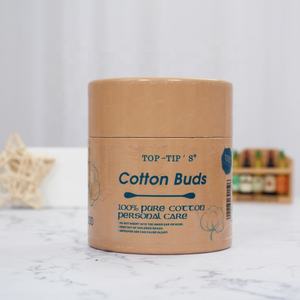 200 PIÈCES Tampons En Boîte Réutilisable Écologique En Bois Bâton De Bambou Coton Bourgeons - Product Image 3