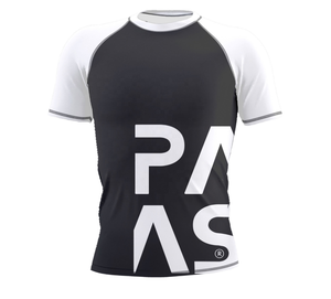เสื้อรัดกล้ามเนื้อสำหรับออกกำลังกาย MMA Bjj คุณภาพสูง เป็นมิตรกับสิ่งแวดล้อม ขายส่งจากโรงงาน รับสกรีนโลโก้แบบ Sublimation สำหรับยิวยิตสู แบบสั้น - Product Image 1