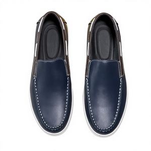 Mocasines Casuales de Piel de Becerro 100% Genuina para Hombre, Diseño Moderno y Duradero, Comodidad para Toda Temporada, Logotipo Personalizado - Product Image 1