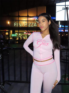 Setelan Wanita Musim Gugur 2025 Berkerudung Lengan Panjang 2 Potong Desain Stylish Baru Gia Wanita Nyaman Dipakai Elastis Kasual Cepat - Product Image 1