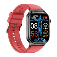 Multi-estilo TK18 Smartwatch con 2,04 "AMOLED Batería larga ECG Monitor DE SALUD Linterna IP68 Reloj inteligente a prueba de agua para Unisex