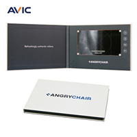 Brochure vidéo personnalisée, conception OEM, livret vidéo de mariage personnalisé, envoi vidéo, carte de vœux vidéo pour invitation ou cadeau